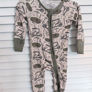 Caden Lane Golf Print Zippie